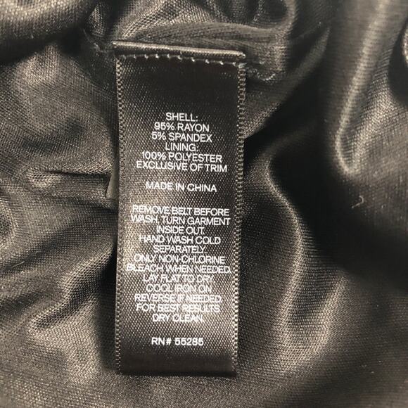 NWT Express sequined black dress size S/P - Picture 5 of 8